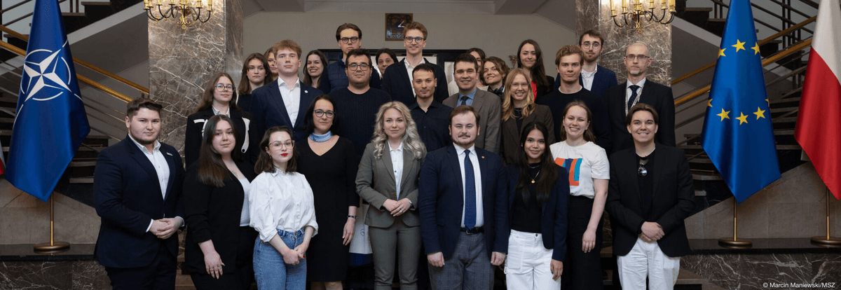 Jugenddelegierte beim CBSS Youth Ministerial 2026 in Warschau
